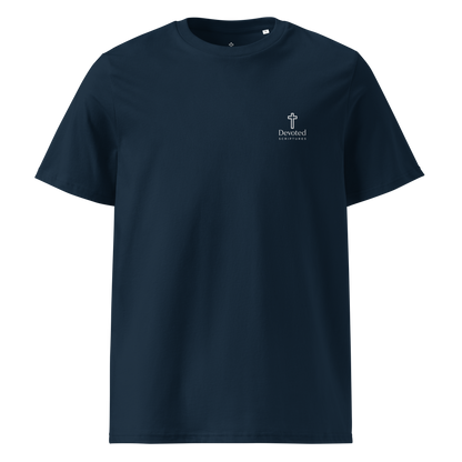 Devoted Scriptures Isaiah 40:31 T-Shirt in Navy Black with Soar Like Eagles Graphic