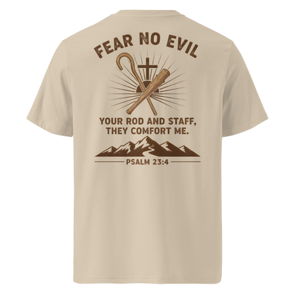 Devoted Scriptures Unisex Organic Cotton T-Shirt STTU169 in Desert Dust color