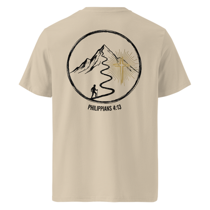 Devoted Scriptures Philippians 4:13 T-Shirt in Desert Dust - Stanley Stella STTU169