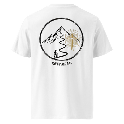 Devoted Scriptures Philippians 4:13 T-Shirt in White - Stanley Stella STTU169